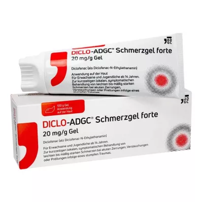 DICLO-ADGC® sāpju želeja forte 20 mg/g, 100 g
