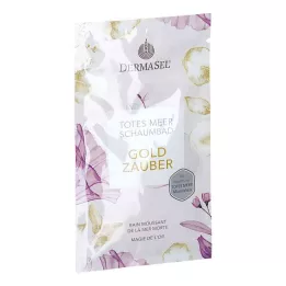 DERMASEL Nāves jūras putas vannai Gold Magic, 40 ml