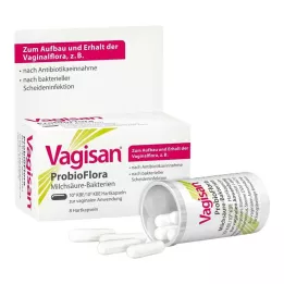 VAGISAN ProbioFlora pienskābās baktērijas maksts kapsulas, 8 gab