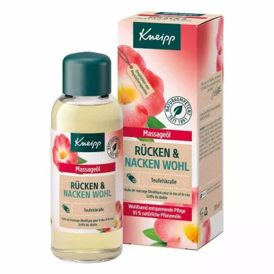 KNEIPP Masāžas eļļa muguras masāžai &amp; Kakla labi, 100 ml