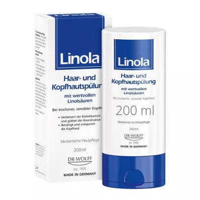 Linola matu un galvas ādas kondicionieris, 200 ml Linola matu un galvas ādas kondicionieris, 200 ml