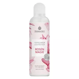 DERMASEL Nāves jūras dušas putas Rose Magic, 200 ml