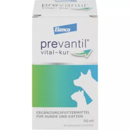 PREVANTIL vital-kur suspensija suņiem/kaķiem, 50 ml