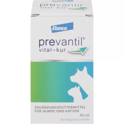 PREVANTIL vital-kur suspensija suņiem/kaķiem, 50 ml