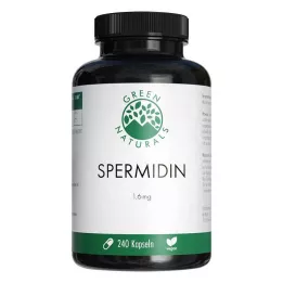 GREEN NATURALS Spermidīns 1,6 mg vegāniskās kapsulas, 240 gab