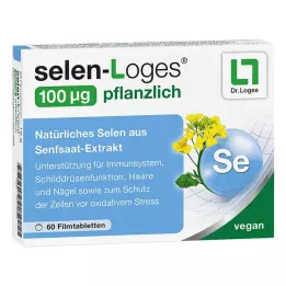 SELEN-LOGES 100 μg augu izcelsmes apvalkotās tabletes, 60 gab