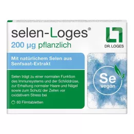 SELEN-LOGES 200 μg augu izcelsmes apvalkotās tabletes, 60 gab