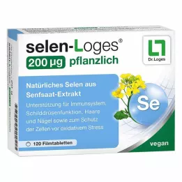 SELEN-LOGES 200 μg augu izcelsmes apvalkotās tabletes, 120 gab