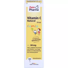 VITAMIN C NATURAL 80 mg ģimenes sīrups, 50 ml