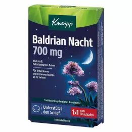 KNEIPP Baldriāna nakts 700 mg apvalkotās tabletes, 30 gab