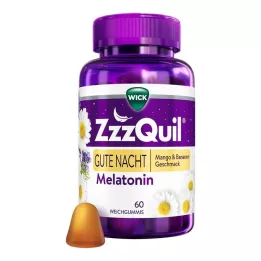 WICK ZzzQuil Good Night Mango & Banāns, 60 gab