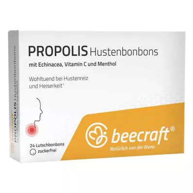 BEECRAFT Propolisa konfektes pret klepu, 24 gab BEECRAFT Propolisa konfektes pret klepu, 24 gab