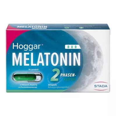 Hoggar Melatonin Duo miega kapsulas, 30 gab Hoggar Melatonin Duo miega kapsulas, 30 gab