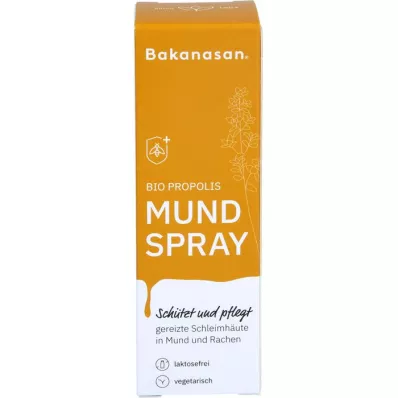 BAKANASAN Organiskā propolisa mutes aerosols, 15 ml