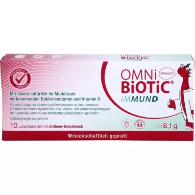 OMNI BiOTiC iMMUND pastilas, 10 gab