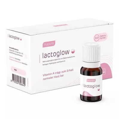 NUPURE lactoglow dzeramās ampulas, 10X10 ml NUPURE lactoglow dzeramās ampulas, 10X10 ml