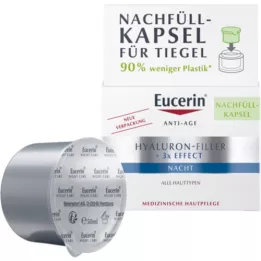 EUCERIN Anti-Age Hyaluron-Filler nakts uzpilde, 50 ml