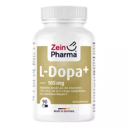 L-DOPA+ Vicia Faba ekstrakta kapsulas, 90 kapsulas
