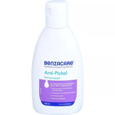 BENZACARE Attīrošā želeja pret pūtītēm, 120 ml