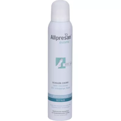 ALLPRESAN diabēta Microsilver+Repair putu krēms, 200 ml