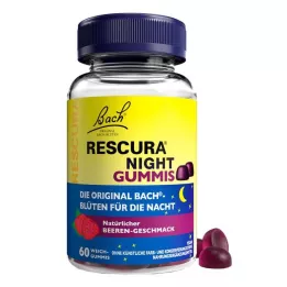 BACHBLÜTEN Original Rescura Night Gummies Berry, 60 gab