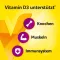 VIGANTOLVIT 2000 I.U. D3 vitamīna putojošas tabletes, 60 gab