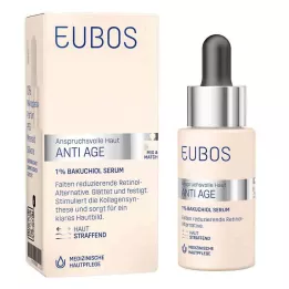 EUBOS ANTI-AGE 1% Bakuchiol seruma koncentrāts, 30 ml