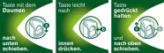 Instructions for use for Nicorette Fruit & Mint Spray 1 mg / aerosols Nfc, 1 gab - 5