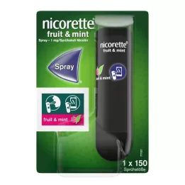 NICORETTE Augļi & Piparmētru aerosols 1 mg/smidzinātājs NFC, 1 gab