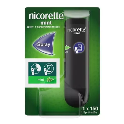NICORETTE Piparmētru aerosols 1 mg/smidzinātājs NFC, 1 gab NICORETTE Piparmētru aerosols 1 mg/smidzinātājs NFC, 1 gab