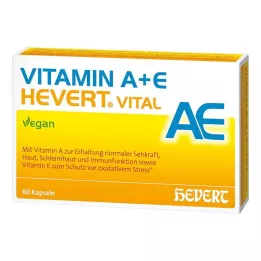 VITAMIN A+E Hevert Vital kapsulas, 60 kapsulas