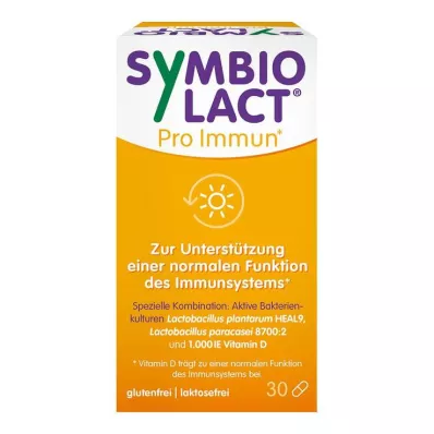 Symbiolact Pro Imūnās kapsulas, 30 gab Symbiolact Pro Imūnās kapsulas, 30 gab