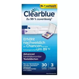 CLEARBLUE Fertility Monitor testa sloksnes 30+3, 33 gab