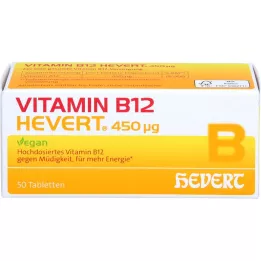VITAMIN B12 HEVERT 450 μg tabletes, 50 gab