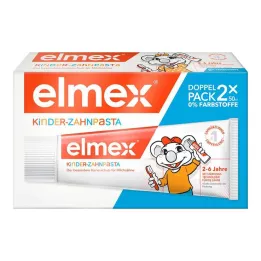 ELMEX Zobu pasta bērniem 2-6 gadi Duo Pack, 2X50 ml
