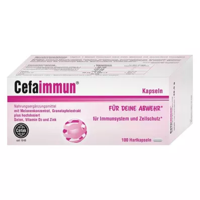 CEFAIMMUN Cietās kapsulas, 100 gab