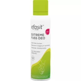 EFASIT Extreme Dezodorants kāju dezodorants aerosols, 150 ml
