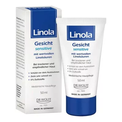 LINOLA Krēms jutīgai sejai, 50 ml