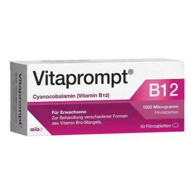 VITAPROMPT 1000 mikrogramu apvalkotās tabletes, 50 gab VITAPROMPT 1000 mikrogramu apvalkotās tabletes, 50 gab