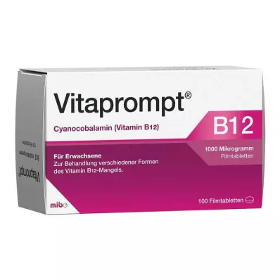 VITAPROMPT 1000 mikrogramu apvalkotās tabletes, 100 gab