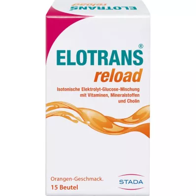 ELOTRANS elektrolītu pulveris ar vitamīniem, 15X7,57 g