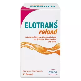 ELOTRANS elektrolītu pulveris ar vitamīniem, 15X7,57 g