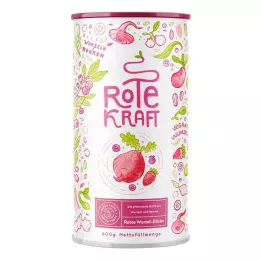 ROTE KRAFT Kurkuma+Maca+Acai+Proteīns vegāns pulveris, 600 g
