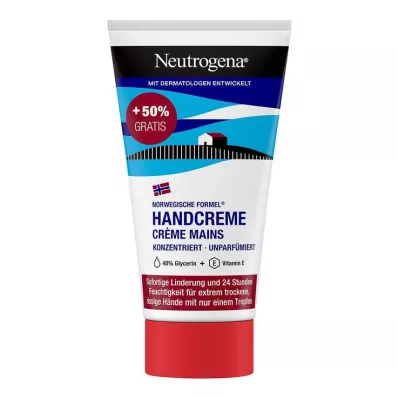 Neutrogena Norwegian formula koncentrāts roku krēms bez smaržas, 75 ml Neutrogena Norwegian formula koncentrāts roku krēms bez smaržas, 75 ml