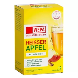 WEPA karsts ābols + C vitamīna pulveris, 10X10 g