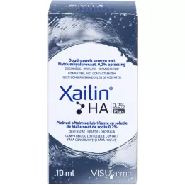 XAILIN HA 0,2% Plus acu pilieni, 10 ml