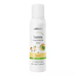 SONNE SCHUTZ & Uzkopjošais aerosols bērniem LSF 50+, 150 ml