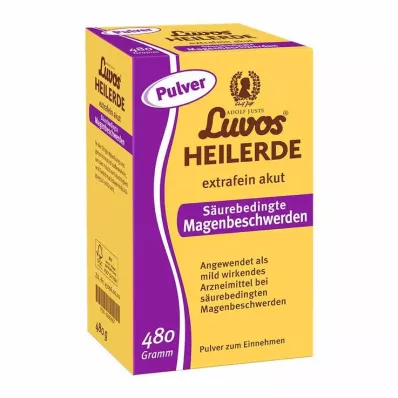 LUVOS Ārstnieciskais māls ekstra smalks, akūta skābes atviļņa gadījumā, 480 g LUVOS Ārstnieciskais māls ekstra smalks, akūta skābes atviļņa gadījumā, 480 g
