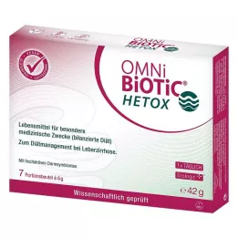 OMNI BiOTiC HETOX Pulvera maisiņš, 7X6 g
