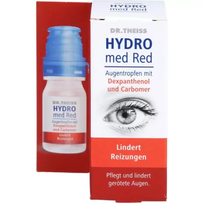 DR.THEISS Hydro med Red acu pilieni, 10 ml